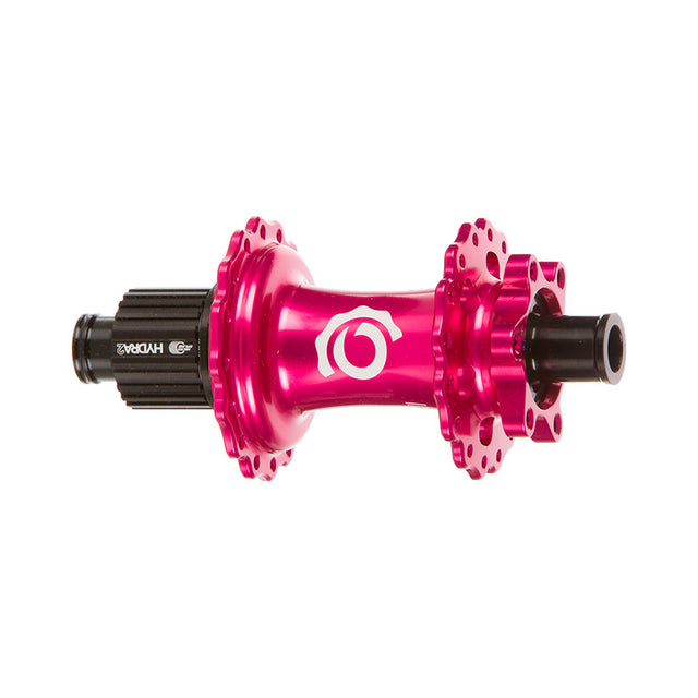 Industry Nine Hydra 2 Boost MicroSpline Disc Hub Rear 28H 12mm TA 148mm Shimano Micro Spline Pink