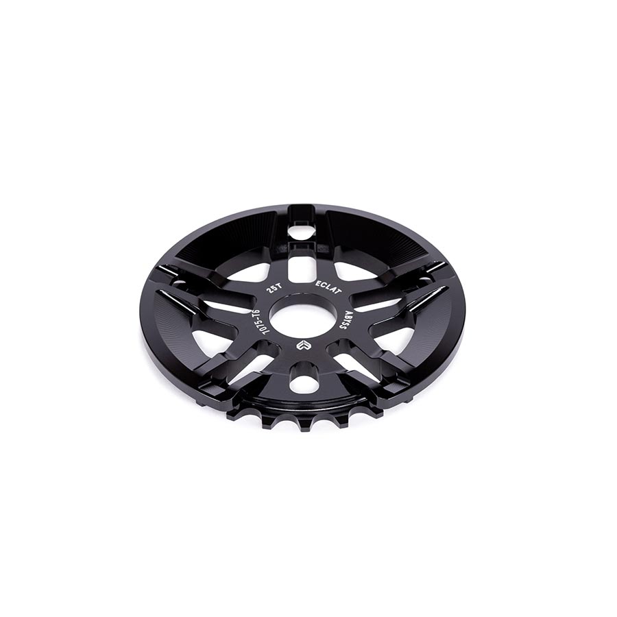 Eclat Abyss Guard Chainring Teeth: 25 7075-T6 Aluminum Black