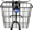 Wald Front Quick Release Basket with Bolt-On Mount - Gloss Black - 13.9