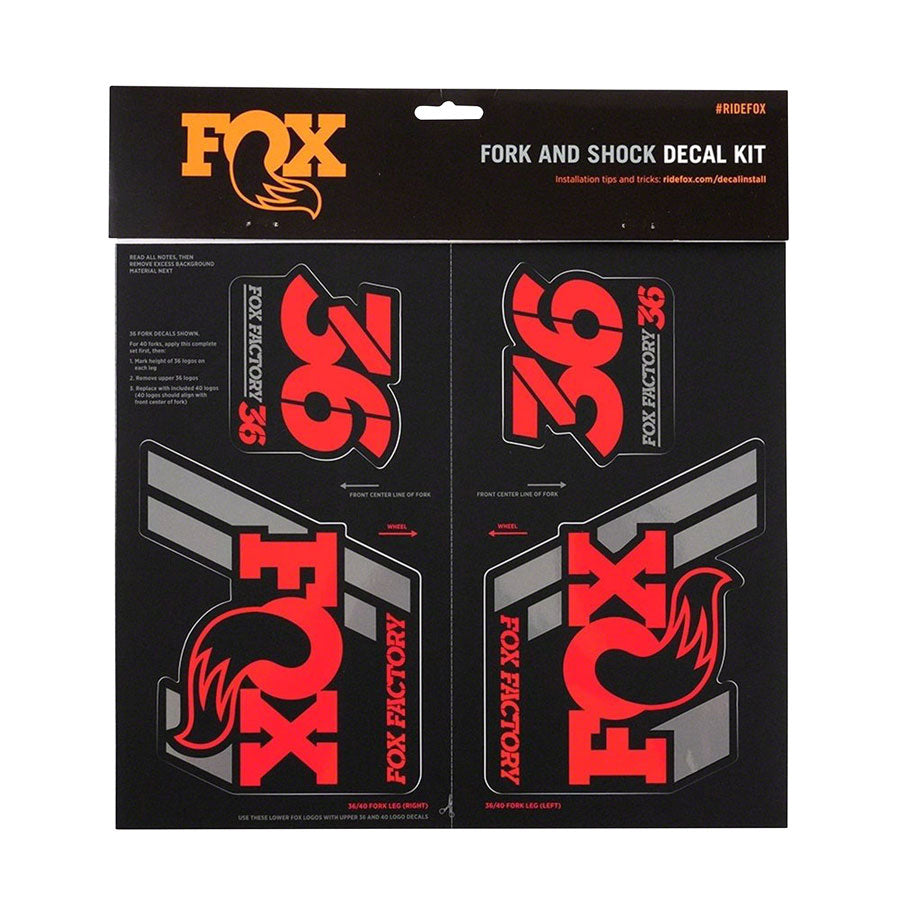 Fox Shox Heritage Decal Kit – Marblehead Cycle1
