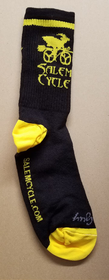 Premium Performance 6-Inch Cycling Crew Socks - Moisture-Wicking, Durable Fit