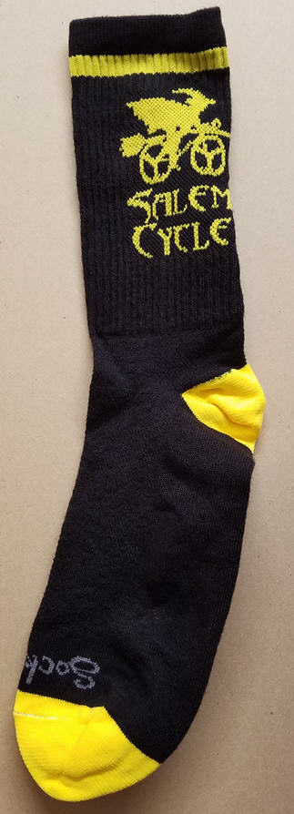 Premium Performance 6-Inch Cycling Crew Socks - Moisture-Wicking, Durable Fit