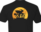 Premium Combed Cotton Salem Cycle Witch Unisex Short Sleeve Tee Modern Logo