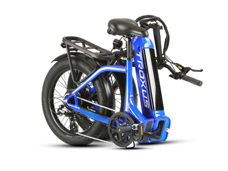 Troxus Lynx Compact Folding Electric Bike: Portable Urban Commuter E-Bike
