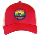 RED / OYSTER - FRONT