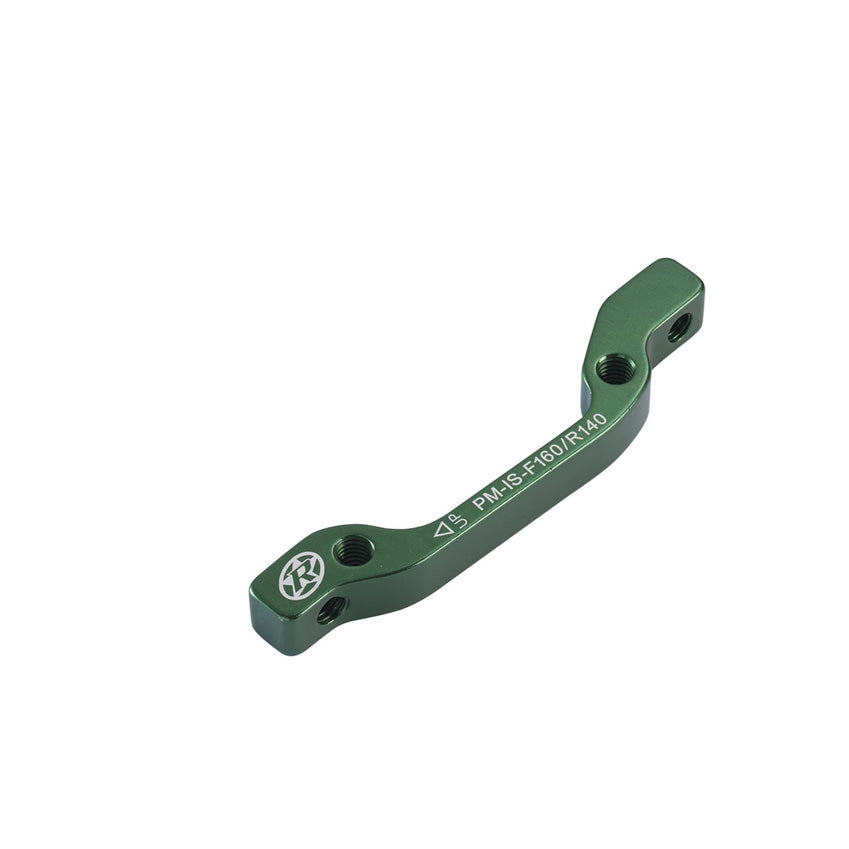 Reverse Disc Brake Adapter IS-PM 160 Front/140 Rear Grn  